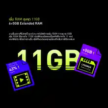 ภาพขนาดย่อของภาพหน้าปกสินค้าInfinix Hot 20 (128GB+6GB) จากร้าน Infinix บน Lazada ภาพที่ 6