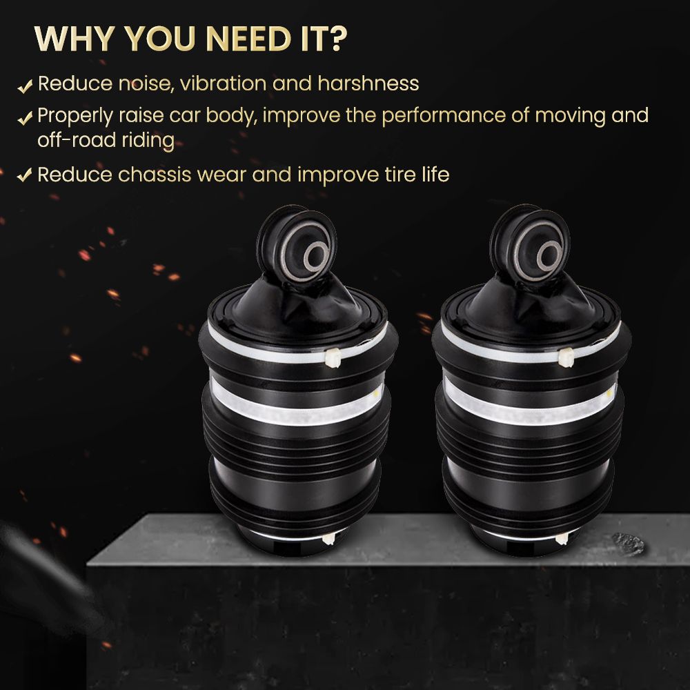 Lot De 2 Ressorts Pneumatiques (air Springs) Pour Mercedes Classe E W211/S211 - Réf. OE 2113200925 - Neuf