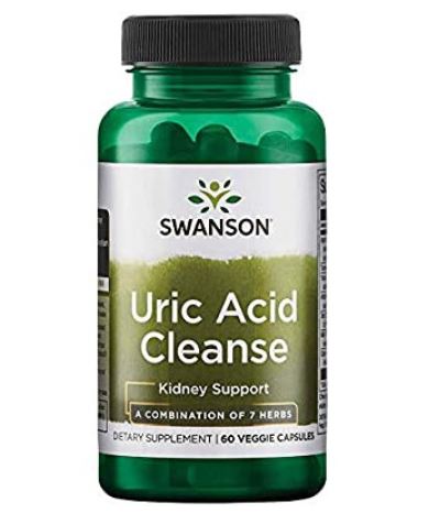 [ ถูกที่สุด ] Swanson Ultra Uric Acid Cleanse { 60 เม็ด }  [ ถูกที่สุดใน Lazada ]