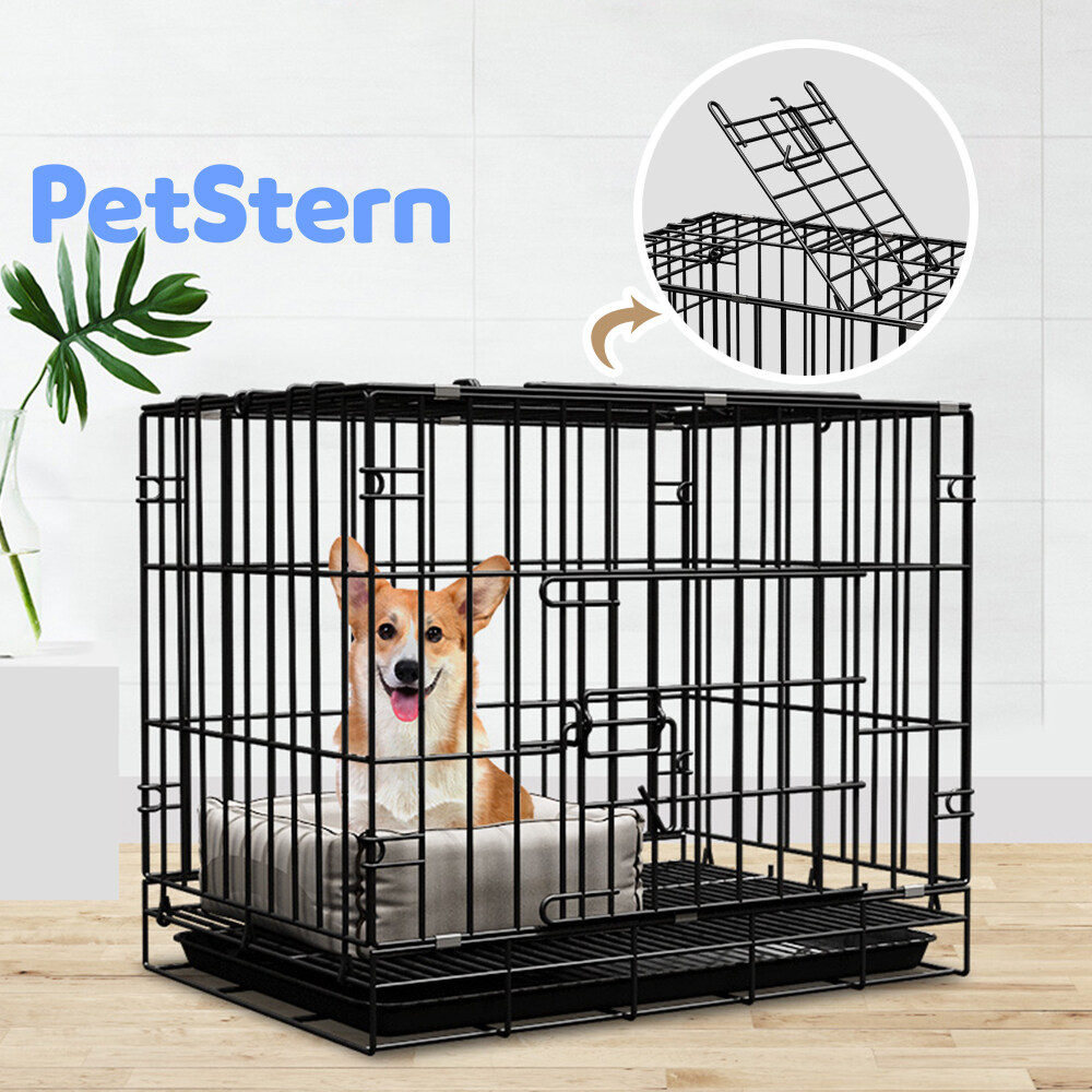 Petsternกรงสัตว์เลี้ยงกรงแมว กรงสุนัข กรงกระต่าย กรงเหล็ก กรงหมาพับได้  กรงสุนัขพับได้ Pet Cage11 - Petstern - Thaipick