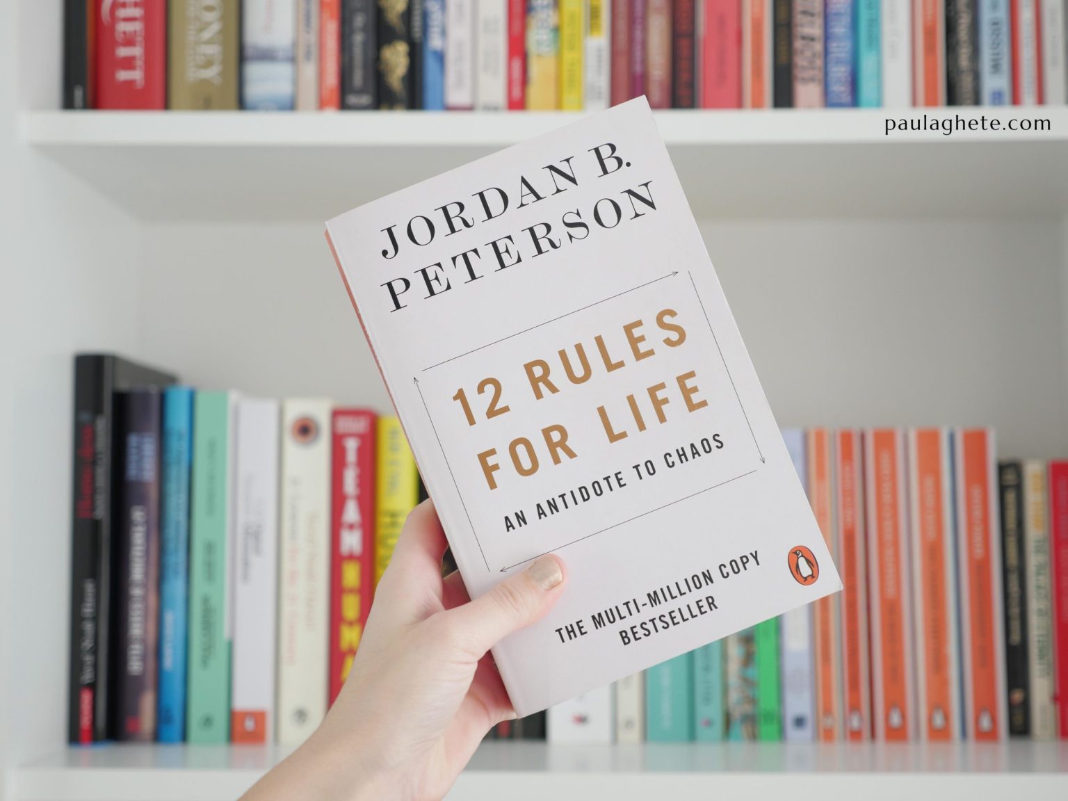 12 Rules for Life : An Antidote to Chaos [Paperback] - MixASale