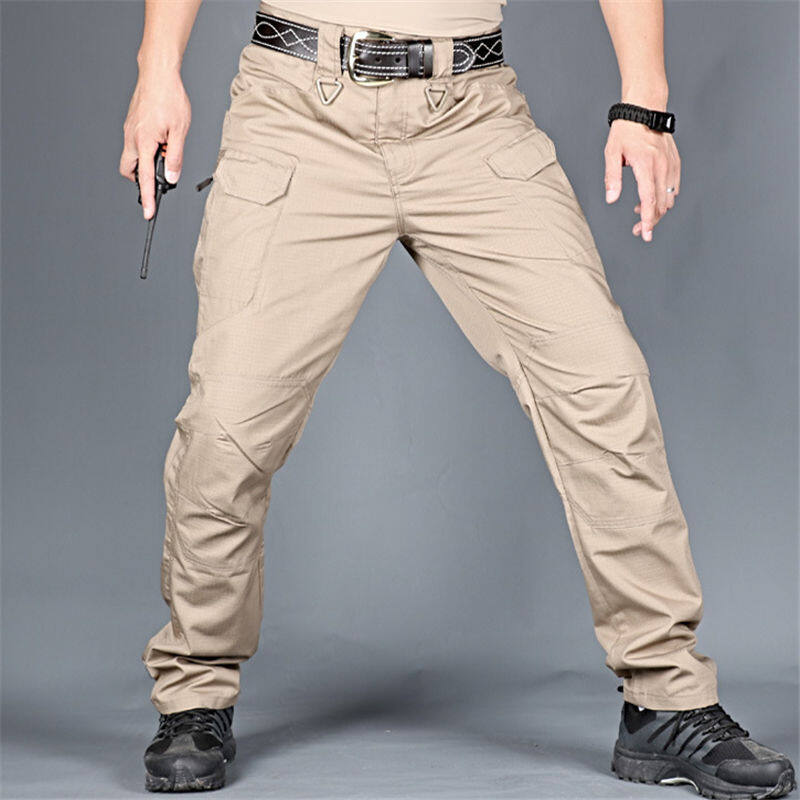 ?✅โครตฮิต✅?กางเกงผู้ชาย ​กางเกงยุทธวิธี กางเกงขนาดใหญ่สวมใส่สบายทนกางเกงคาร์โก้ยุทธวิธีกับกระเป๋ากางเกงสแล็คชายกางเกงขายาวชาย