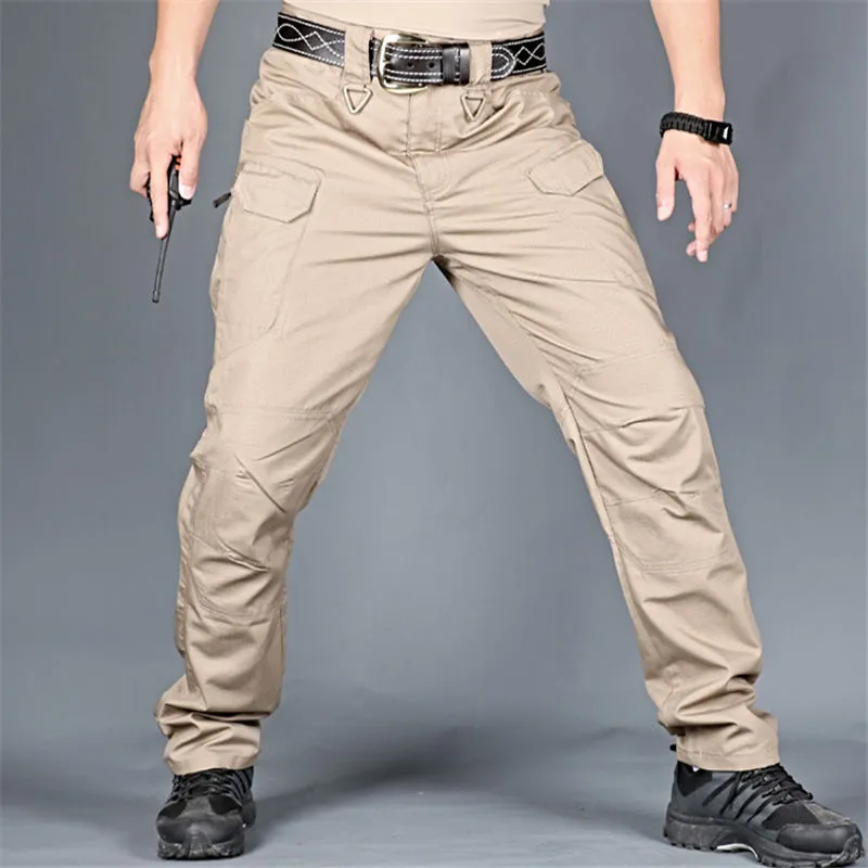 🔥✅โครตฮิต✅🔥กางเกงผู้ชาย ​กางเกงยุทธวิธี กางเกงขนาดใหญ่สวมใส่สบายทนกางเกงคาร์โก้ยุทธวิธีกับกระเป๋ากางเกงสแล็คชายกางเกงขายาวชาย