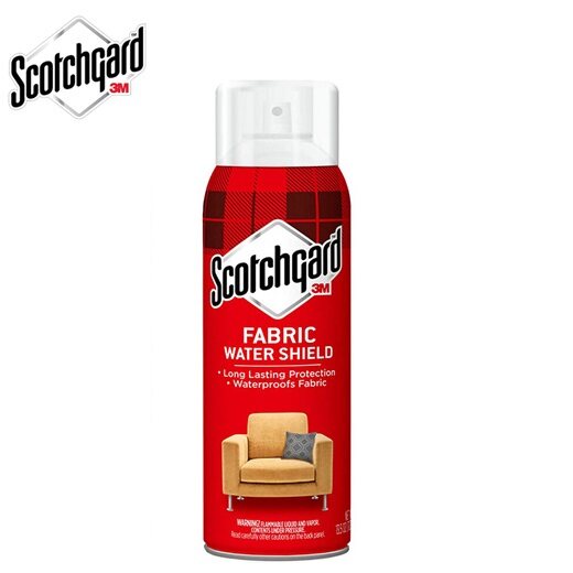 3M Scotchgard สเปรย์เคลือบเบาะและป้องกันคราบสกปรกภายในรถยนต์ Fabric Protector, 1 Can, 10-Ounce