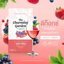 ภาพขนาดย่อของภาพหน้าปกสินค้าJelly Fiber เจลลี่ไฟเบอร์ 1กล่องมี5ซอง จากร้าน BeeKaBestShop บน Lazada ภาพที่ 1