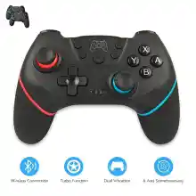 ภาพขนาดย่อของภาพหน้าปกสินค้าจอย Pro สวิตซ์ คอนโทรลเลอร์ Joy Pro Switch Wireless Blth Controller Gamepad For Nintendo Switch Pro Controller Game Joystick Joypad Remote Console ตัวควบคุมเกม จอยสติ๊กเกม วิชาชีพ ด้ามจับ จอยสติ๊ก เกมคอนโซล คอนโทรลเลอร์ คอนโทรลเลอร์ไร้สาย จากร้าน googchuang บน Lazada ภาพที่ 9