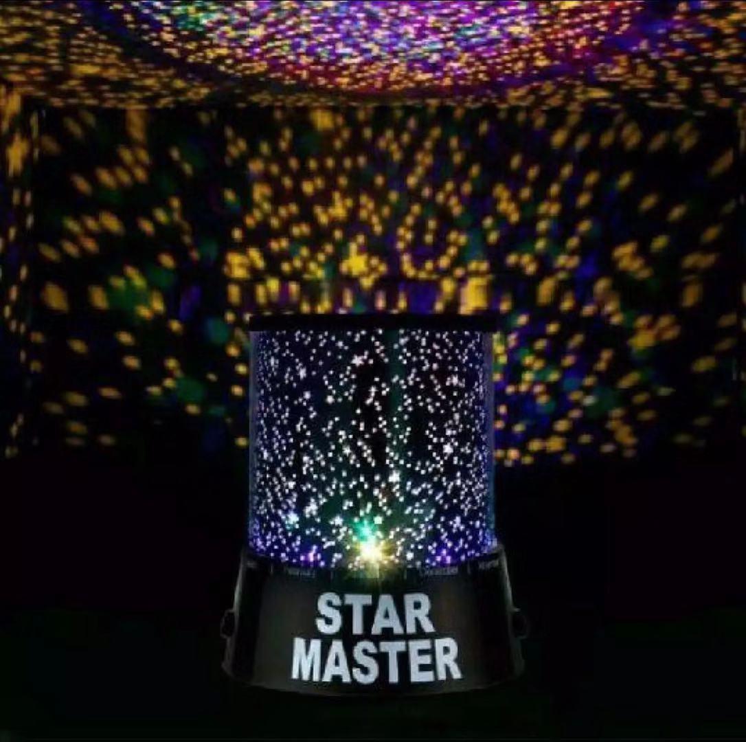 Star Master โคมไฟจำลองดวงดาวและจักรวาล (สีดำ)