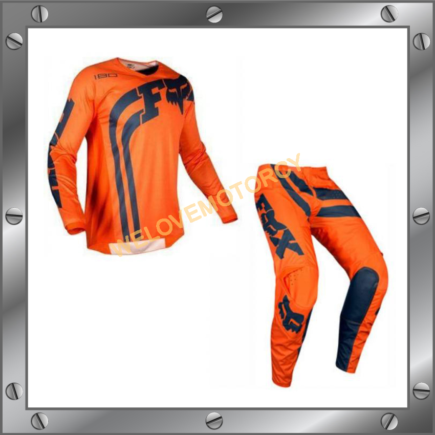 ชุดวิบาก ชุดขี่มอเตอร์ไซค์วิบาก Motocross-180 ส้ม(สินค้าในประเทศ ได้รับสินค้าแน่นอน 1-3 วัน)