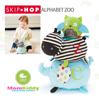 ตุ๊กตารูปสัตว์เรียงซ้อน Skip Hop Alphabet Zoo Stack and Stick Animal