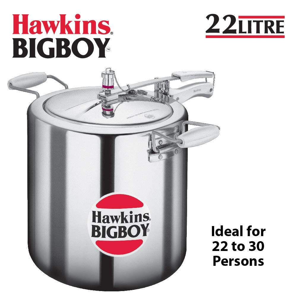 [ขนาดใหญ่] Hawkins Bigboy หม้อแรงดัน ขนาด 22 ลิตร (23.25 Quart).รุ่นบิ๊กบอย ยอดนิยมผู้ประกอบการ