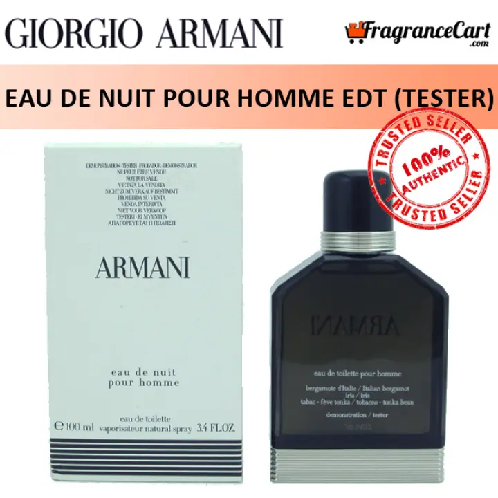 armani eau pour homme tester