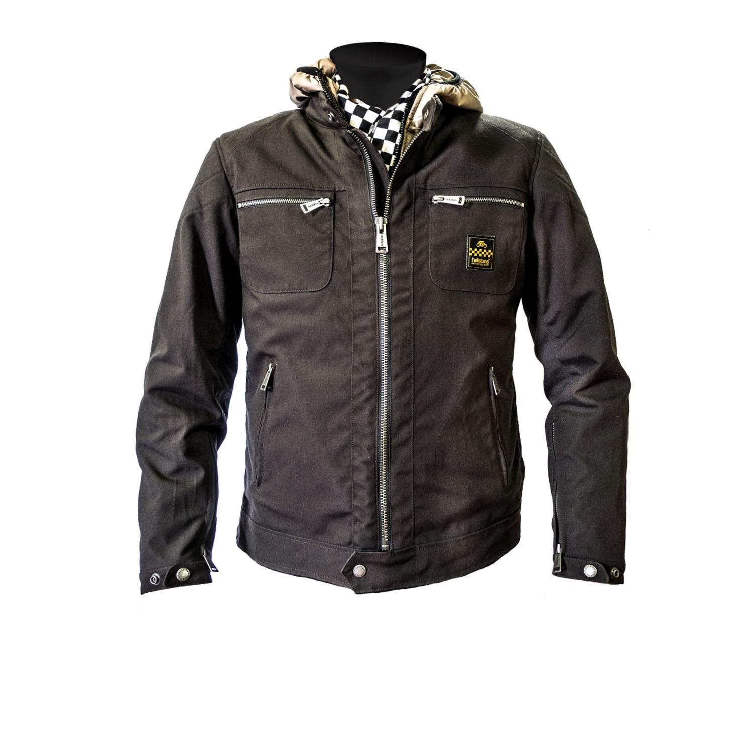 JACKET HELSTONS BRISTOL-MARRON