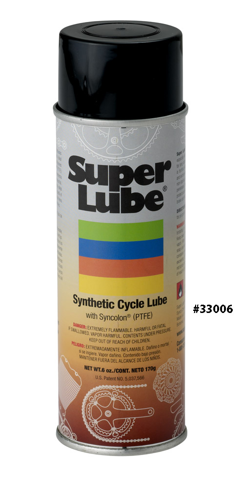 SUPER LUBE สูตร Cycle Lube บรรจุ 170 g.สเปร์ยหล่อลื่น
