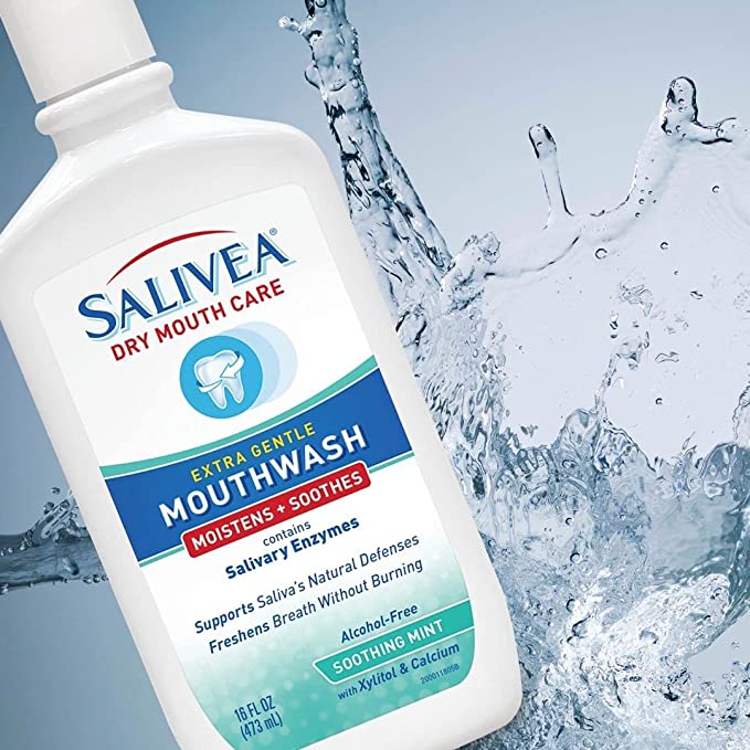SALIVEA Dry Mouth Mouthwash น้ำยาบ้วนปากซาลิเวีย Lazada.co.th