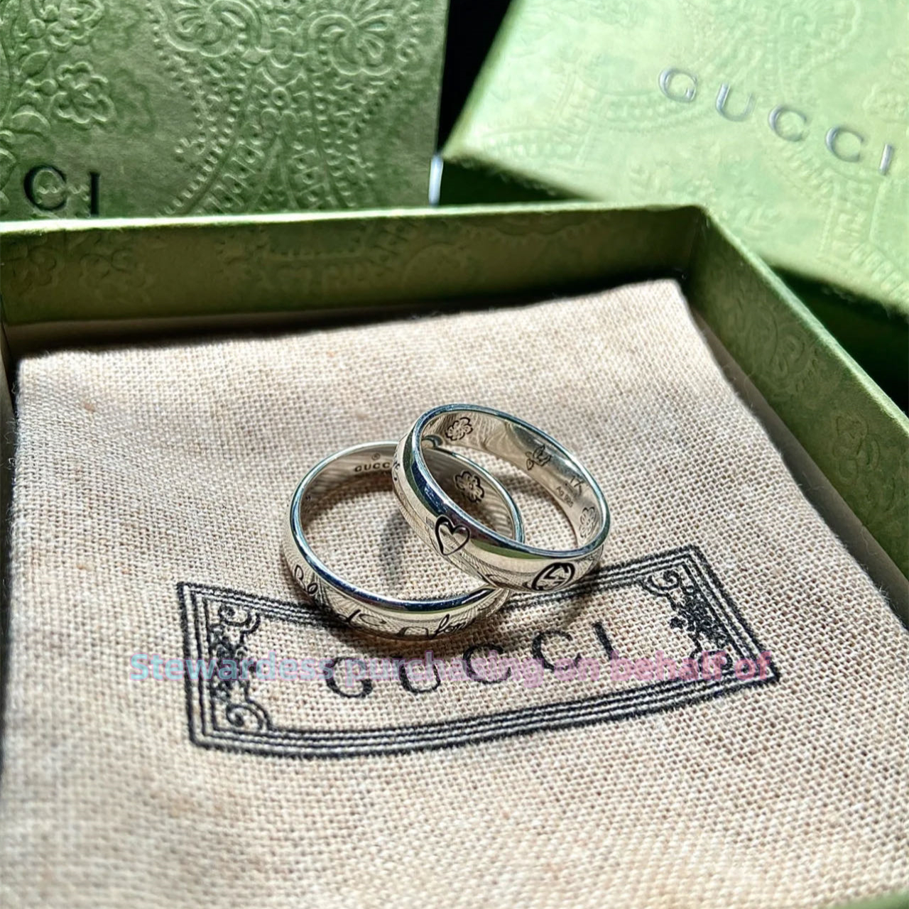 Gucci blind for on sale love ring gold