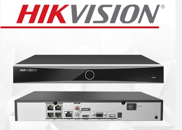 Hikvision 4CH 4POE AcuSense 4K NVR Network Video Recorder DS-7604NXI ...