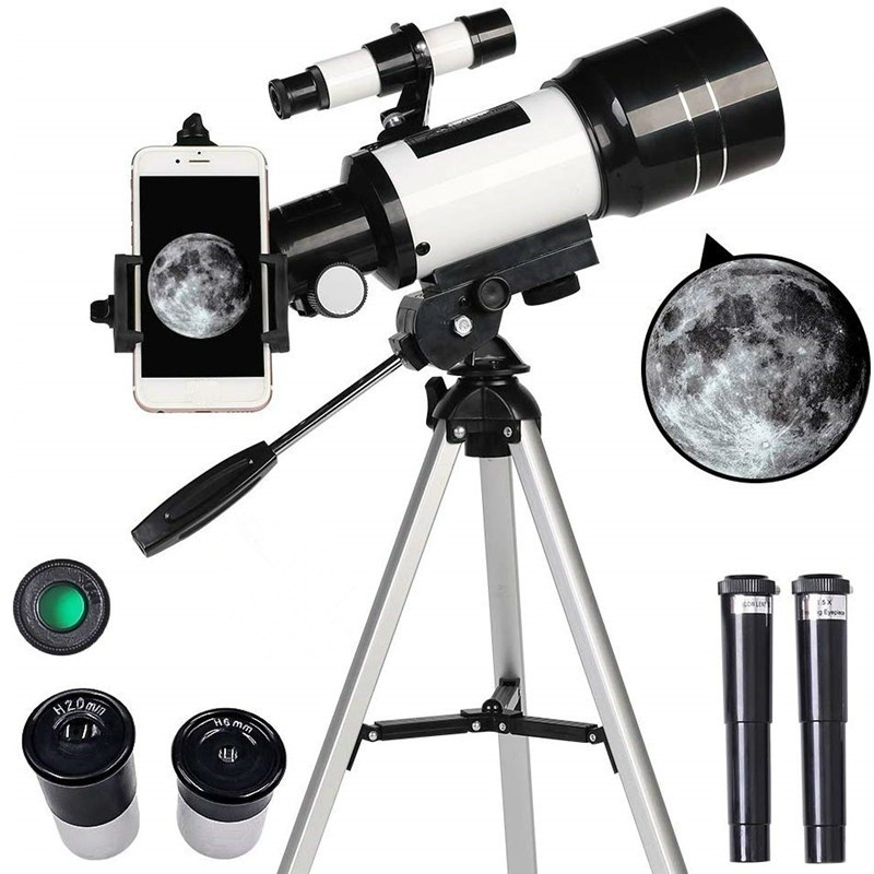 NEW CELESTRON F30070B กล้องโทรทรรศน์ดาราศาสตร์แบบมืออาชีพ Monocular 150X กล้องโทรทรรศน์อวกาศหักเหแสงการเดินทางกลางแจ้งขอบเขตพร้อมขาตั้งกล้อง