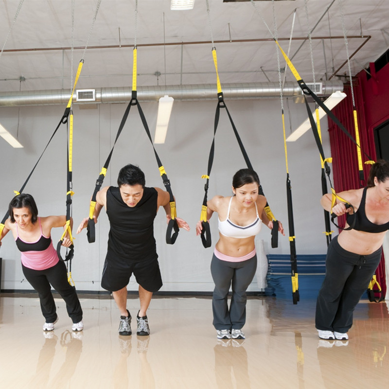 Simple light เชือกต้านแรง TRX Training อุปกรณ์เชือกแรงต้าน ต้านทานร่างกาย เชือกคล้องเหล็ก อุปกรณ์ออกกำลังกาย total body resistance exercise