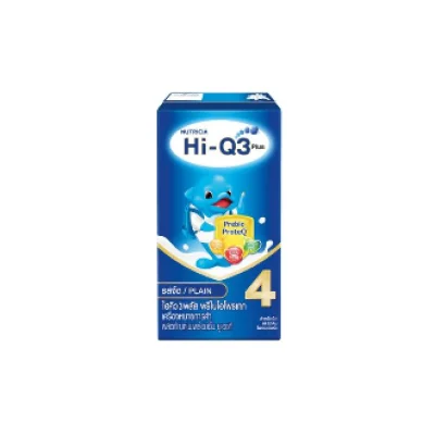ขายยกลัง! (x 2 ลัง) นม Hi-Q UHT ไฮคิว 3 พลัส ยูเอชที รสจืด 110มล.(96กล่อง)/180 มล. (72 กล่อง) (ช่วงวัยที่ 4)