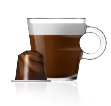 กาแฟ Nespresso แคปซูล - Corto  เข้มข้นเต็มสัมผัส นุ่มละมุนและหวานมันเมื่อผสมเข้ากับนม