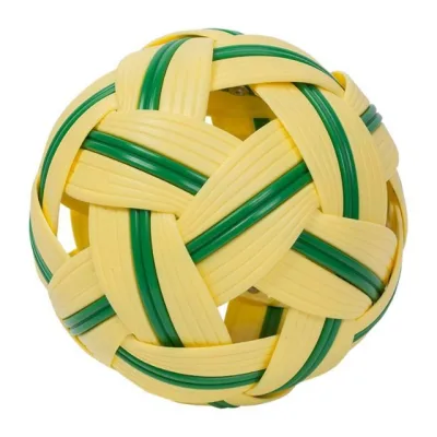 Takraw Ball 10 pcs (Yellow/Green)