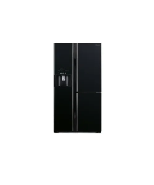 #PREMIUM  HITACHI ตู้เย็น  side by side 21.1 คิว RM600GP2TH GBK สีดำ
