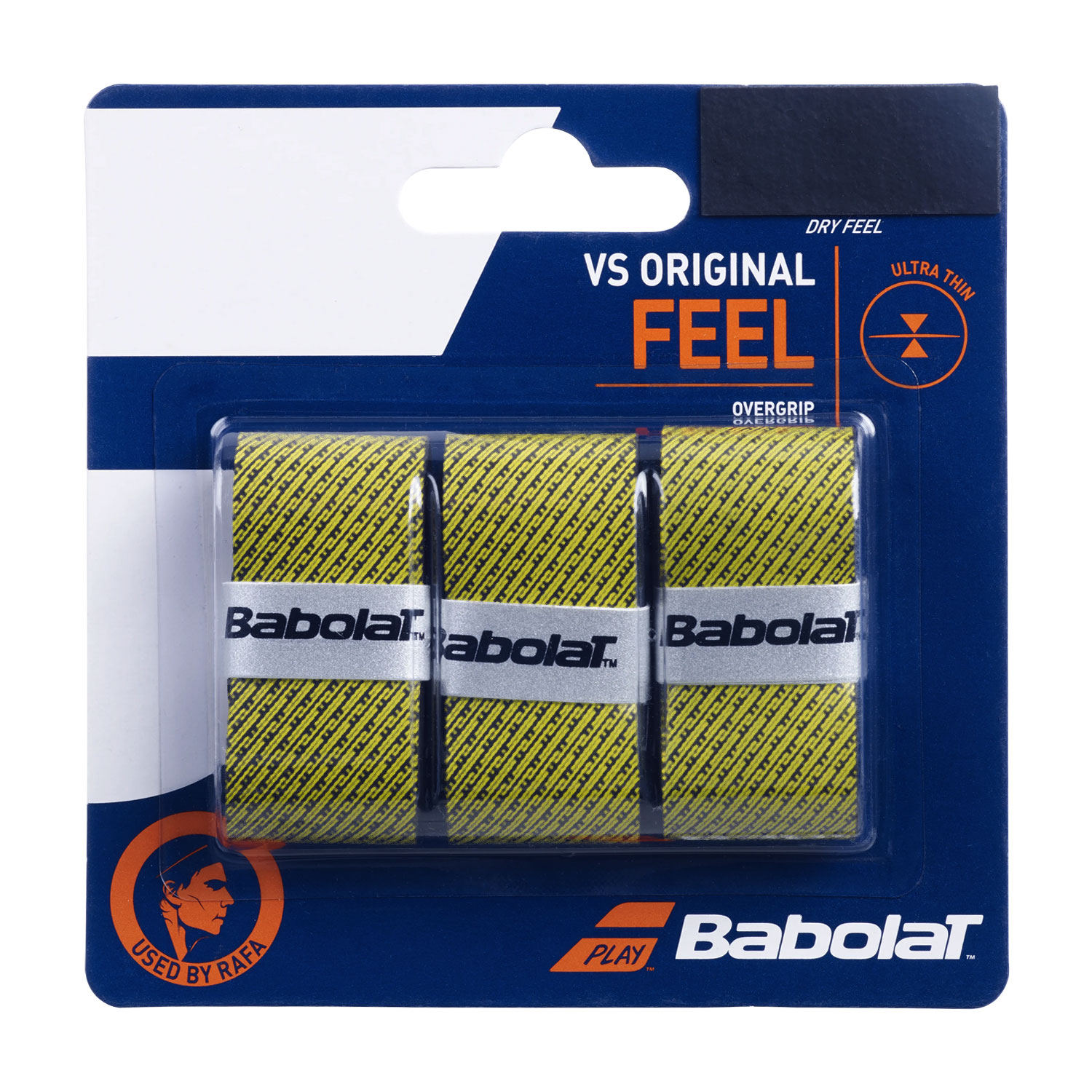 Babolat เทปพันด้ามกริ๊ปพันด้ามไม้เทนนิส VS Original x3 Racket Overgrips ...