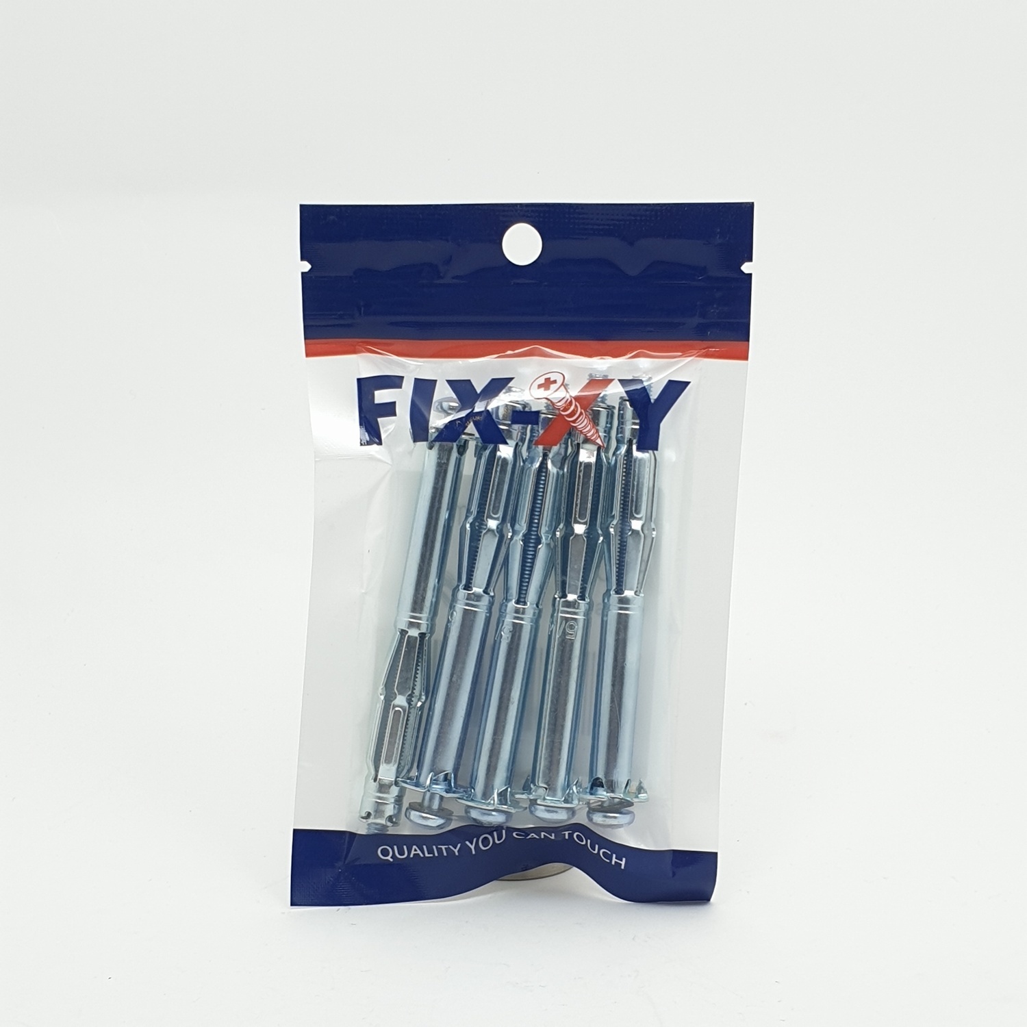 FIX-XY พุกเหล็กยิบซั่ม 5x88mm.  รุ่น EI-010 (5ชิ้น/แพ็ค)