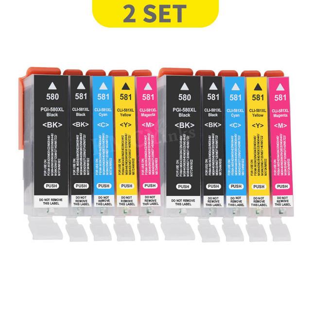 CW KMCYinks Compatible PGI-580 PGI 580 CLI 581 ink cartridge for CANON ...