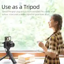 ภาพขนาดย่อของภาพหน้าปกสินค้าKingma Sony / Canon / Panasonic / Fujifilm Camera Hand Grip Vlog Multi-funtion Remote Control Selfie Stick Vlogging Grip จากร้าน 789 Action Camera บน Lazada ภาพที่ 7
