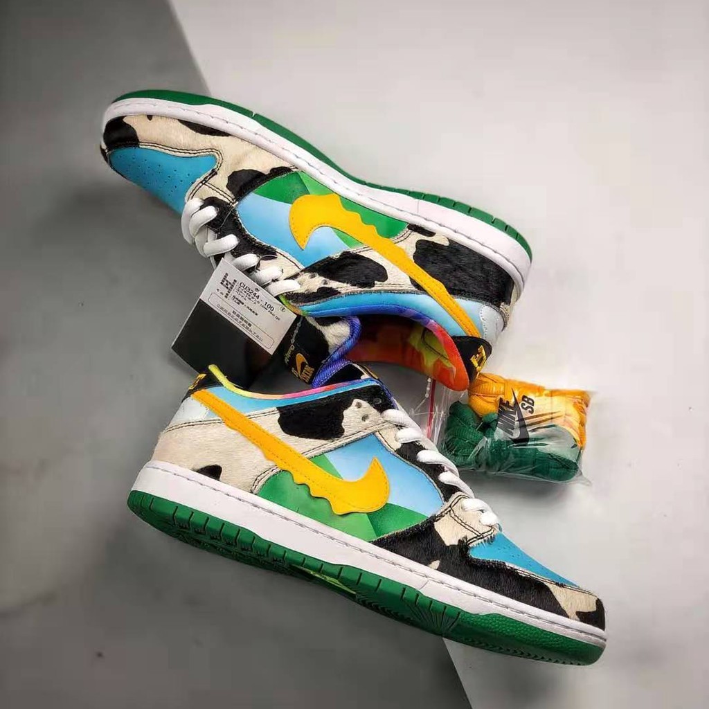 【NK* In Stock】NK* SB Dunk Low*Ben&Jerry‘S Chunky Dunky Ice Cream Hip