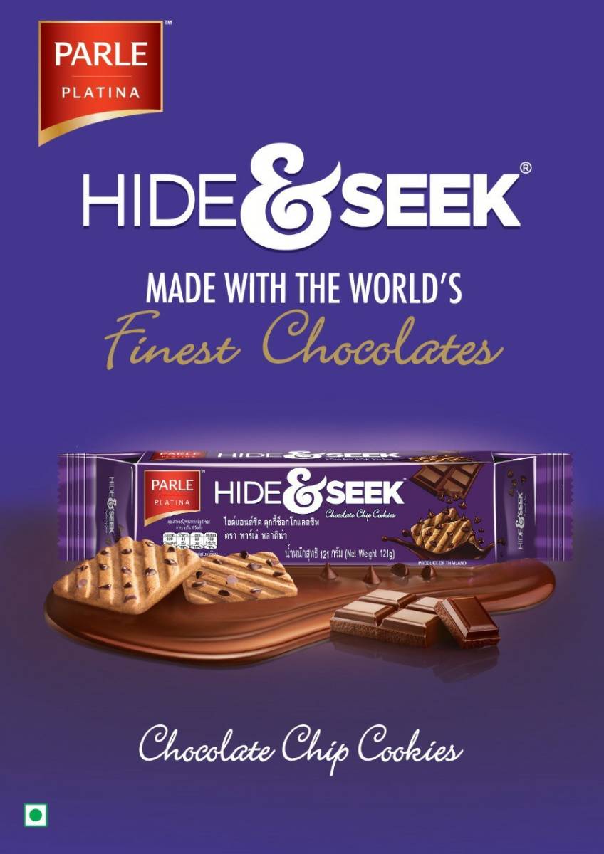 Parle Platina Hide & Seek Chocolate Chips & Coffee - 121 Gm