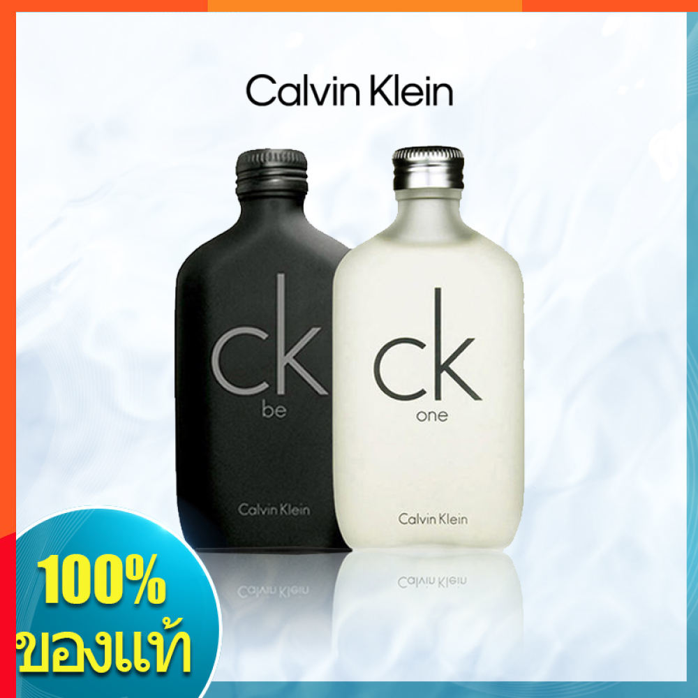 คุณภาพสูง[ของแท้ 100% พร้อมส่ง สามารถเช็คโค้ดได้] น้ำหอมแท้ Calvin Klein CK ONE EDT / CK BE EDT EAU DE TOILETTE
