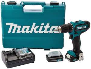 สว่านกระแทกไร้สาย MAKITA HP331DWYE 12V ผลิตจากวัสดุที่มีคุณภาพสูง ทนทาน ออกแบบมาให้เหมาะสมกับผู้ที่ต้องการใช้งานการขันสกรู ขันน๊อตต่างๆ เป็นสว่านรุ่น 2speed สามารถปรับความเร็วได้ ช้า/เร็ว