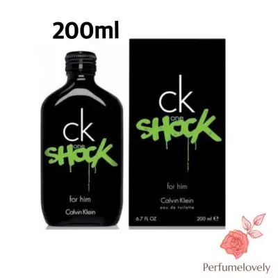 Calvin Klein ck Shock For Him EDT 200 ml. กล่องซีล