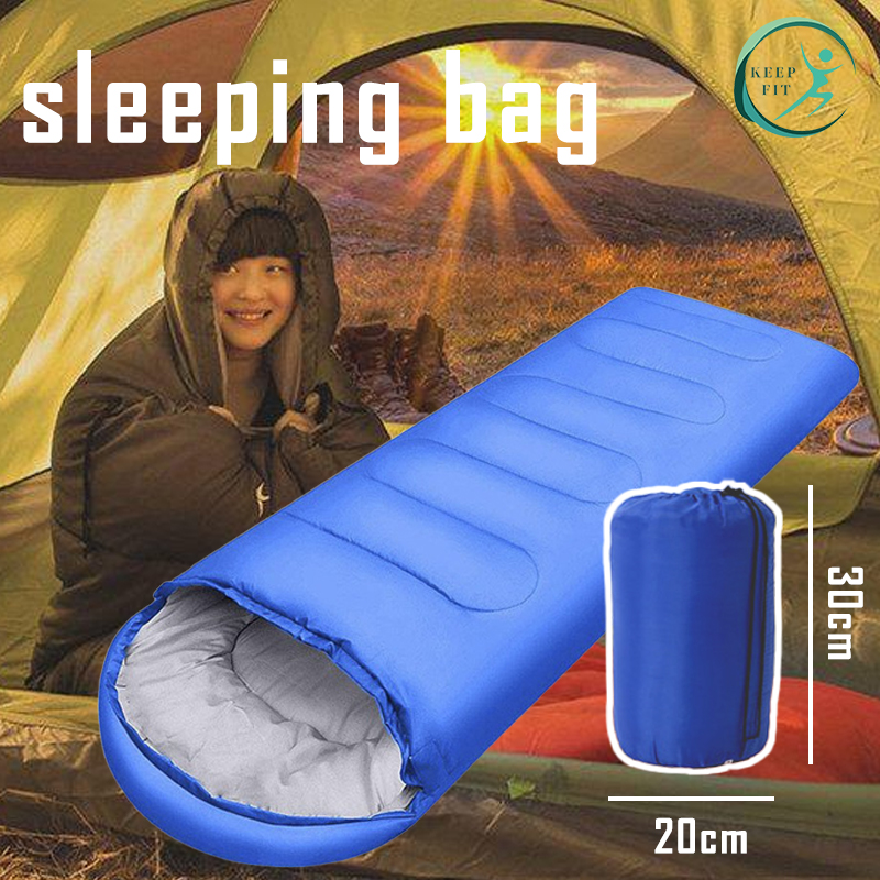 KEEP FIT ถุงนอนพกพา ถุงนอน ถุงนอนพับเก็บได้  ถุงนอนปิกนิก ถุงนอน  ขนาดกระทัดรัด น้ำหนักเบา พกพาไปได้ทุกที่ sleeping bags