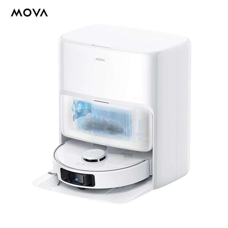 【NEW 2025】MOVA P50 Ultra Robot Vacuum Mop หุ่นยนต์ดูดฝุ่นและล้างพื้นแรงดูด19000Pa ทำความสะอาดได้ทั่วถึง หมดปัญหาผมพันกัน ราคา 26,236 บาท*ส่งฟรี