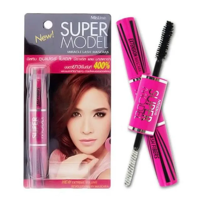 มิสทิน ซุปเปอร์ โมเดล มิราเคิล แลช มาสคาร่า MISTINE SUPER MODEL MIRACLE LASH MASCARA (RED.) (5.5G)