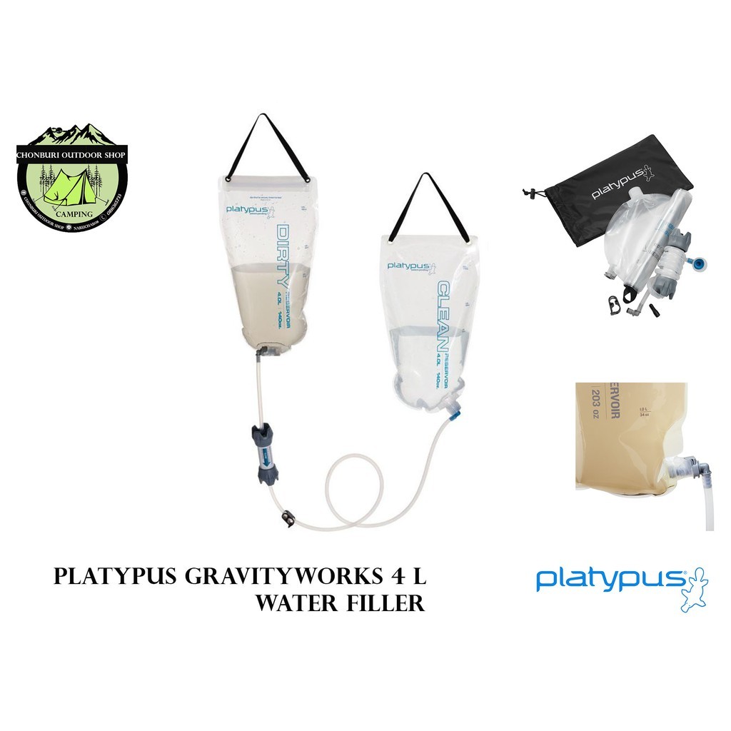 เครื่องกรองน้ำ Platypus Gravityworks 4 L Water Filler