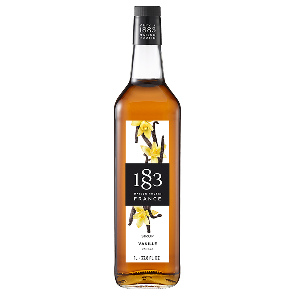 1883 VANILLA FLAVORED SYRUP 1000 ml.(1883 น้ำเชื่อมกลิ่นวนิลา 1000 มล.)