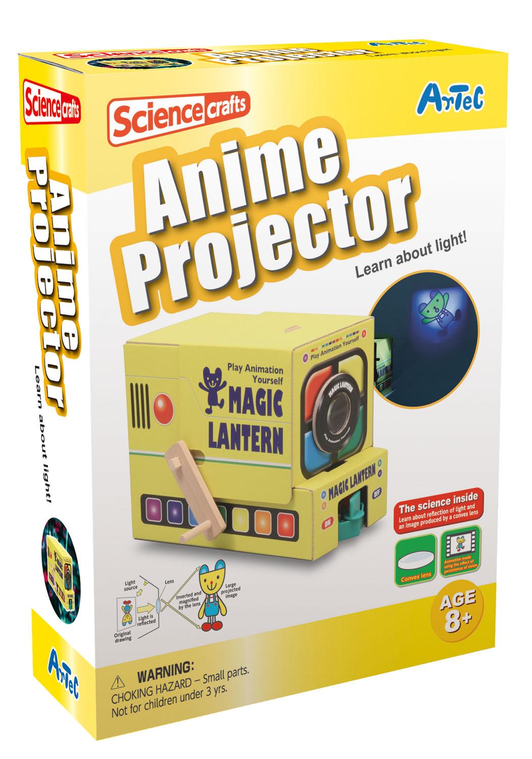 ชุดเรียนรู้ :  เครื่องฉายภาพยนตร์ : Anime Projector