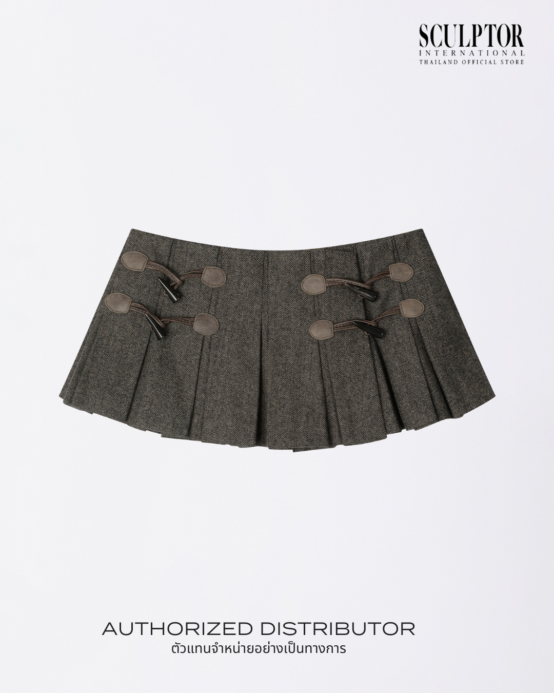 SCULPTOR® กระโปรง Wool Micro Wrap Skirt | Lazada Thailand