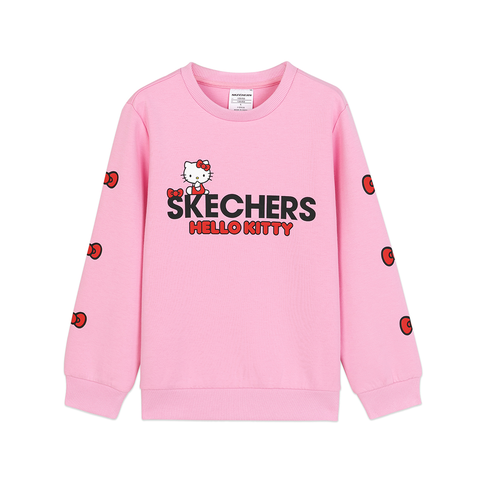 Skechers สเก็ตเชอร์ส เสื้อสเวตเตอร์ เด็กผู้หญิง Pullover - L420G068-00AP