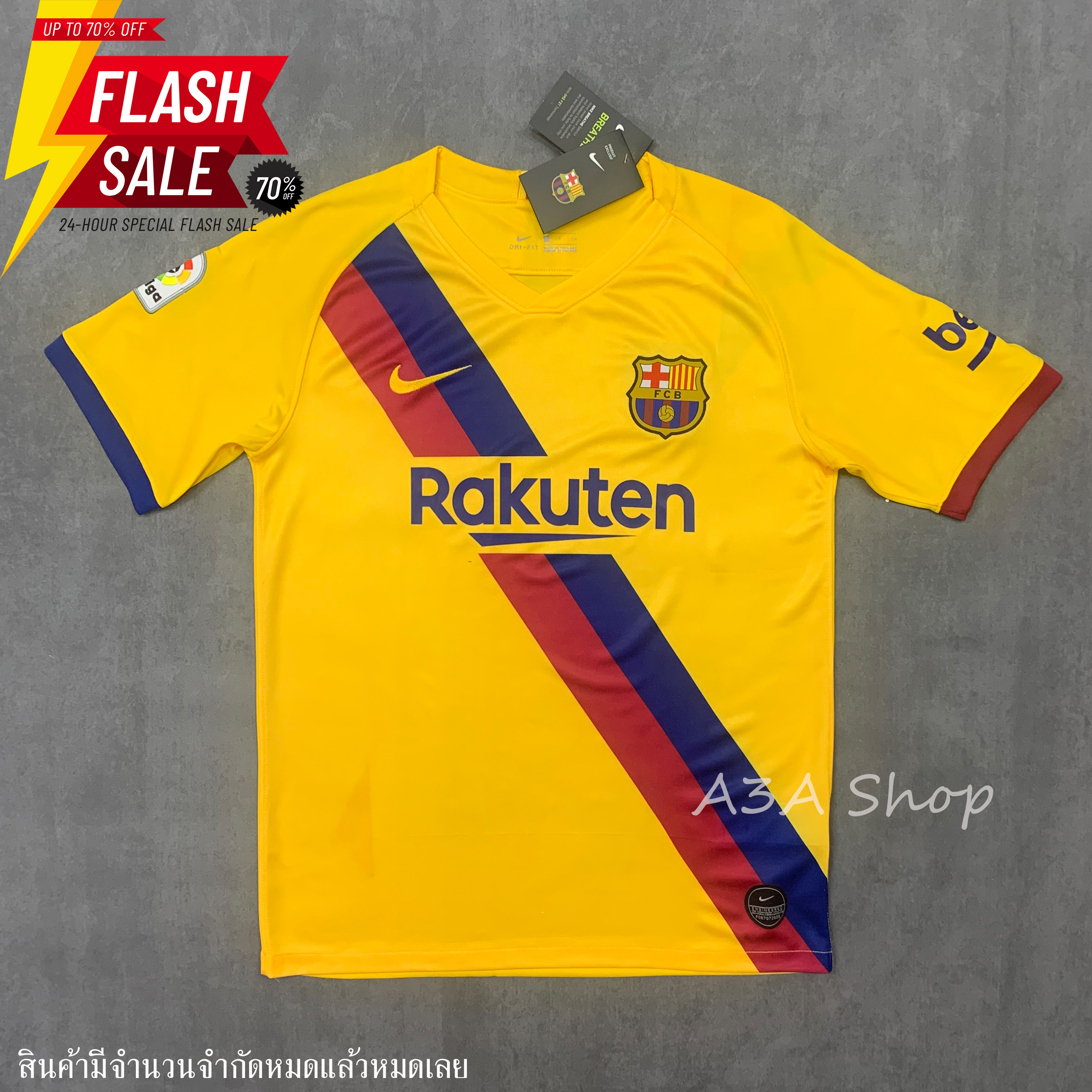 Barcelona 19/20 FOOTBALL SHIRT SOCCER JERSEY เสื้อบอล เสื้อฟุตบอลชาย เสื้อบอลชาย เสื้อฟุตบอล เสื้อกีฬาชาย2020 เสื้อทีมบาซ่า ฤดูกาล 19/20 เกรด AAA