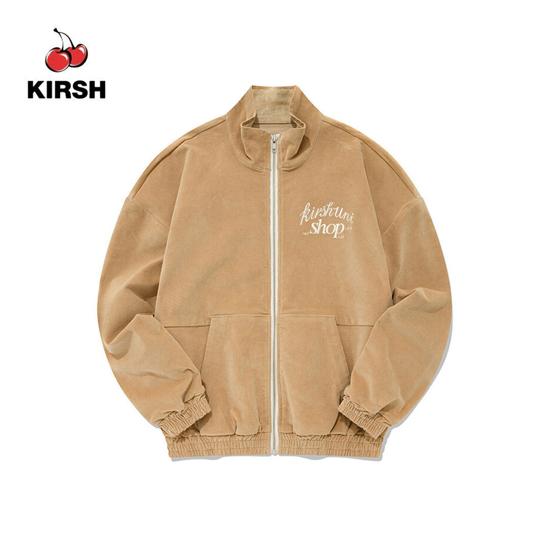 [ KIRSH ]★UNI LETTERING LOGO CORDUROY JACKET BRCPS0839UT2525_5246_BRC_3_140
