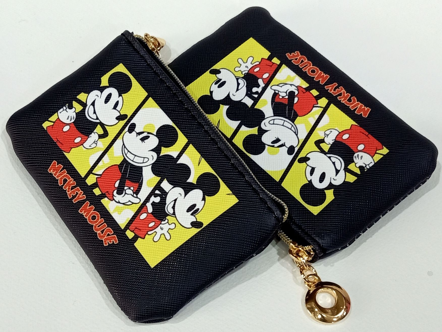 กระเป๋าสตางค์ กระเป๋าใส่เหรียญ ขนาดกว้าง 7.5cm ยาว 11.5 cm กระเป๋าใส่บัตร กระเป๋าเอนกประสงค์  Mickey Mouse สวยน่ารัก น่าใช้