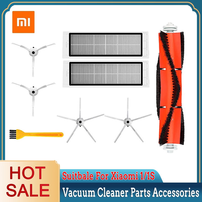 Hepa Filter Main Brush For Xiaomi Mi 1 1S Robot Vacuum Cleaner Roborock