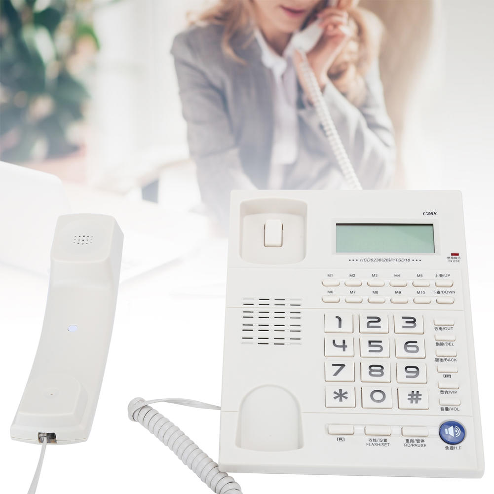 Home Business Telephone Big button dial phone with Caller