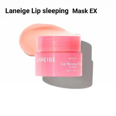 สูตรเข้มข้น​ ลิปลาเนจ laneige Lip Sleeping Mask EX 3g.ลิปบำรุงสำหรับปากแห้งแตก ดำคล้ำ ของแท้ล้าน%
