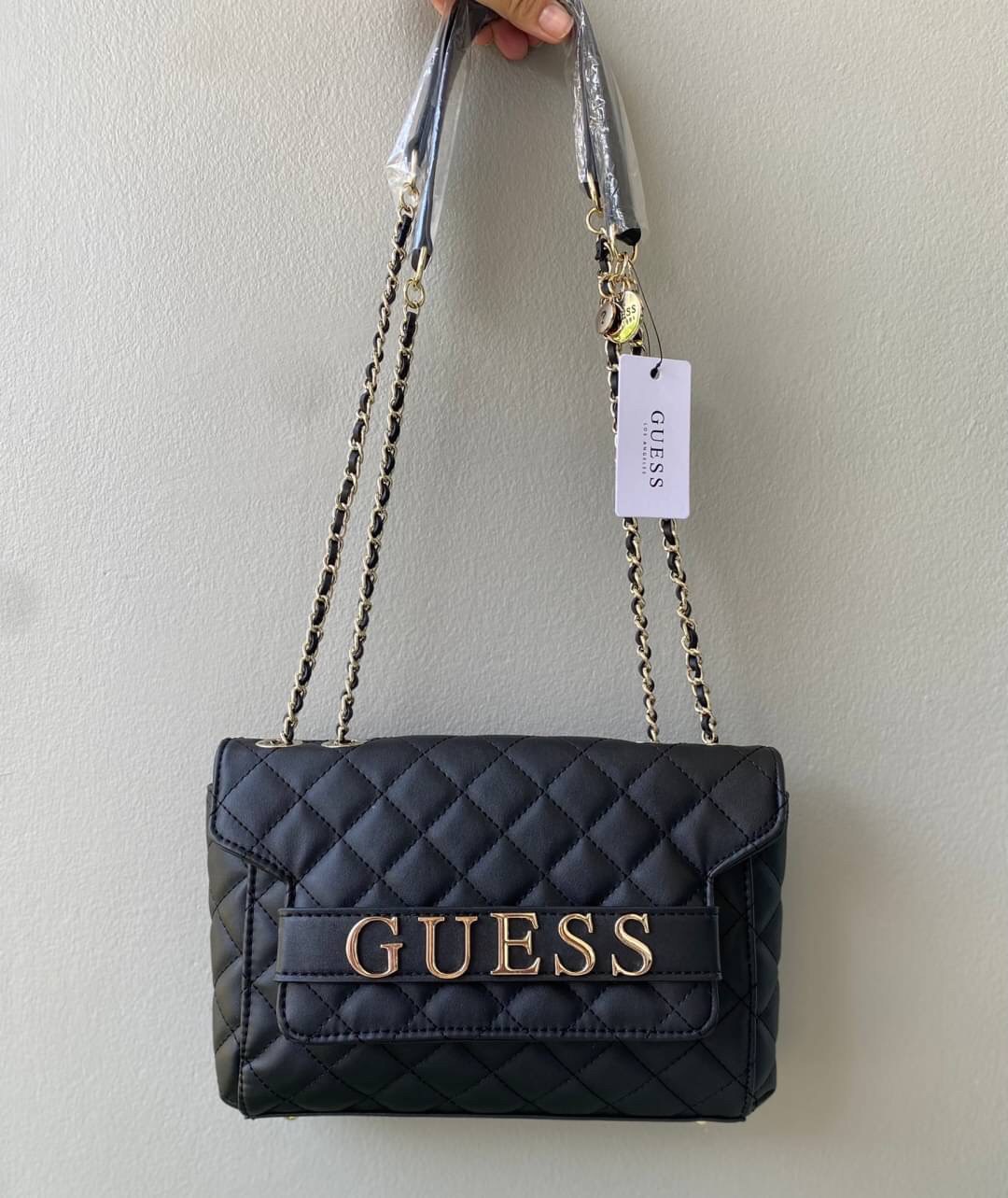 GUESS ILLY CONVERTIBE CROSSBODY FLAP BAG Lazada.co.th